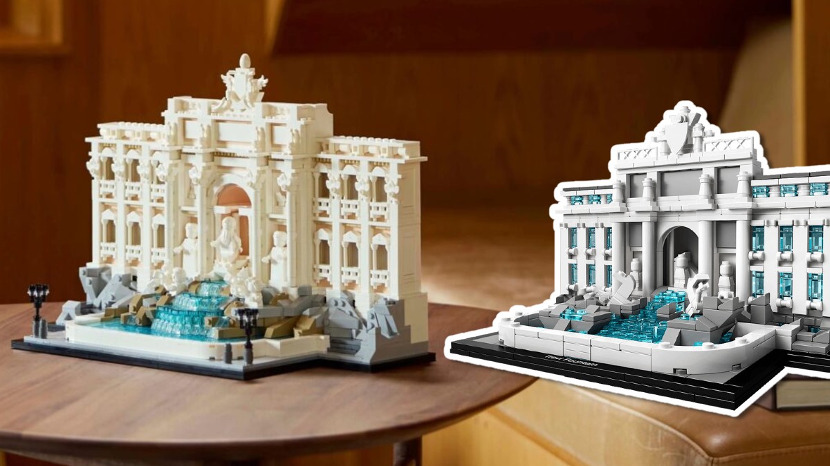 Why is LEGO doing the Trevi Fountain again 10 years later?