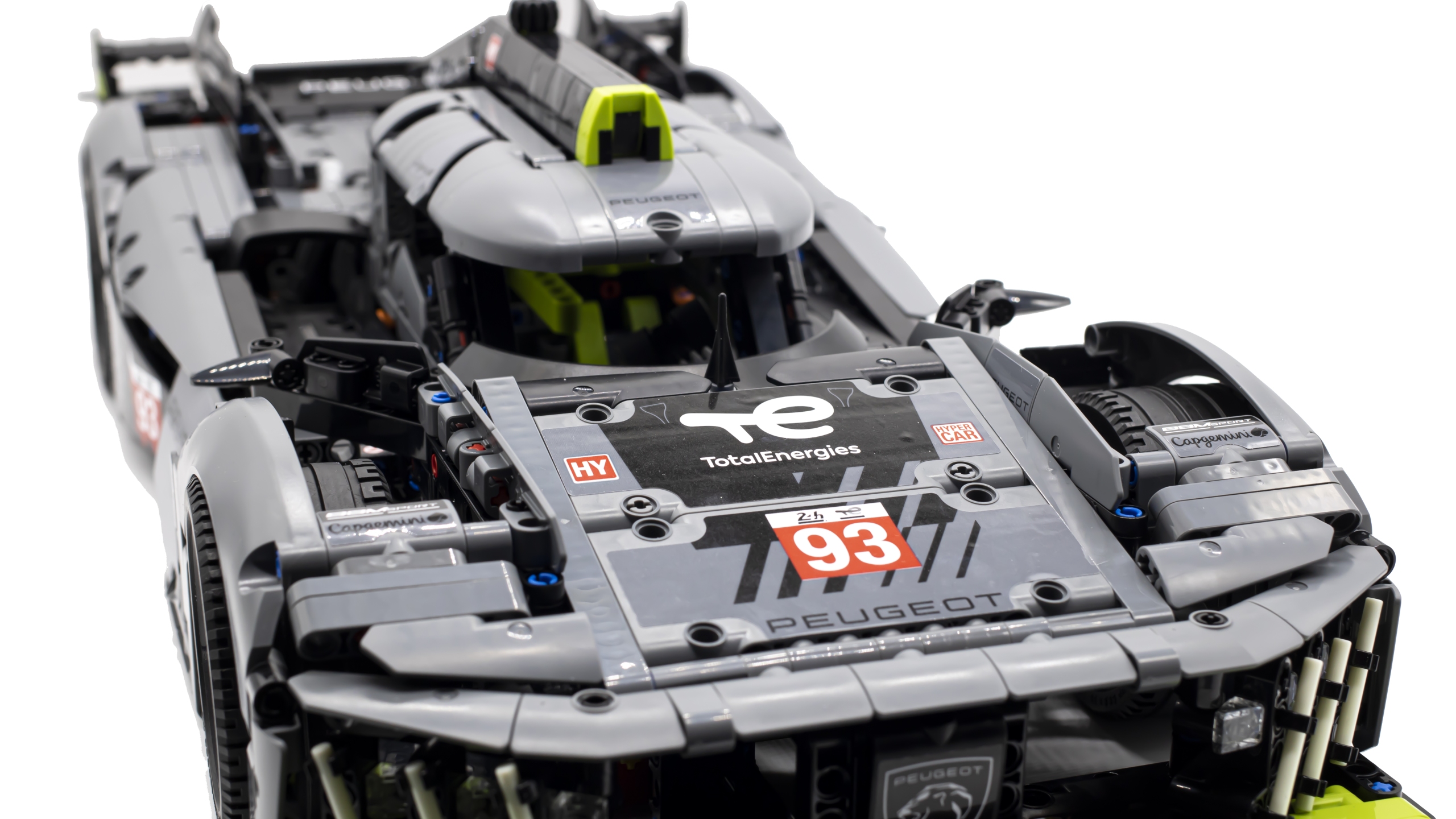LEGO Technic 42156 PEUGEOT 9X8 24H Le Mans Hybrid Hypercar 24 scaled