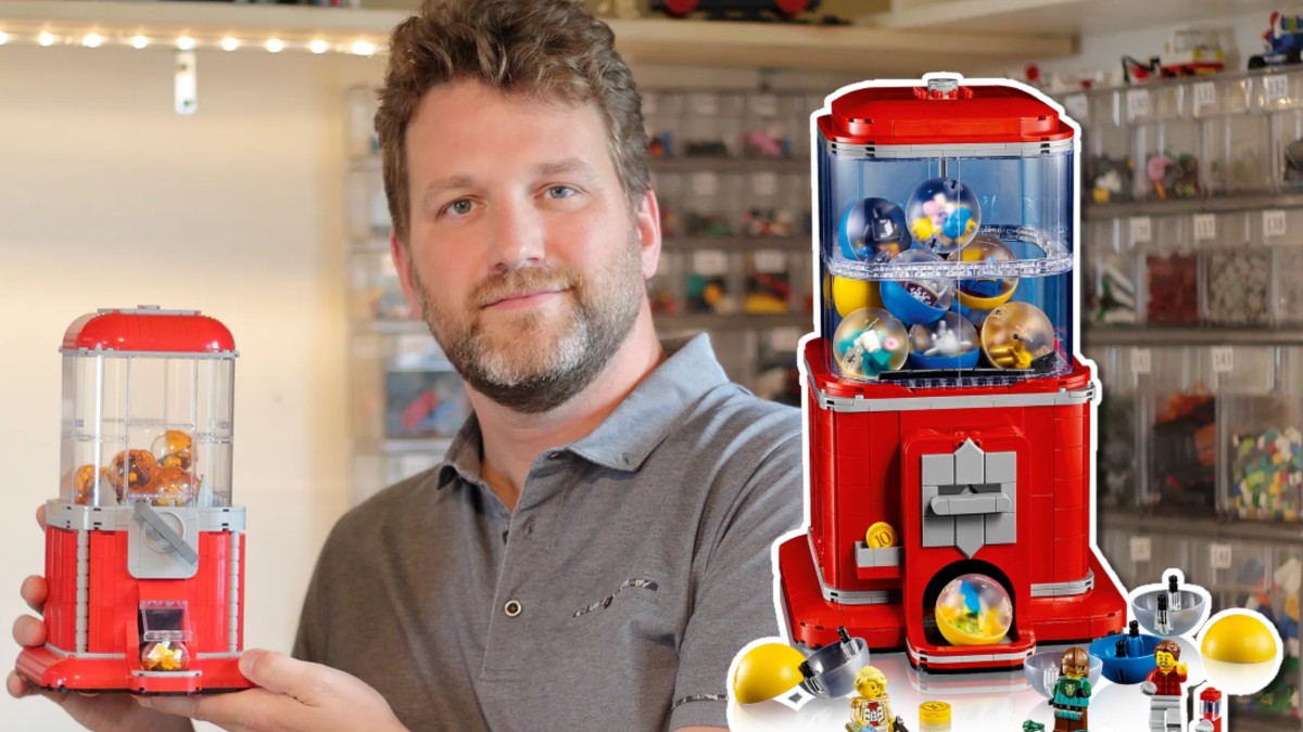 LEGO Ideas 21358 Minifigure Vending Machine from the fan designer's perspective