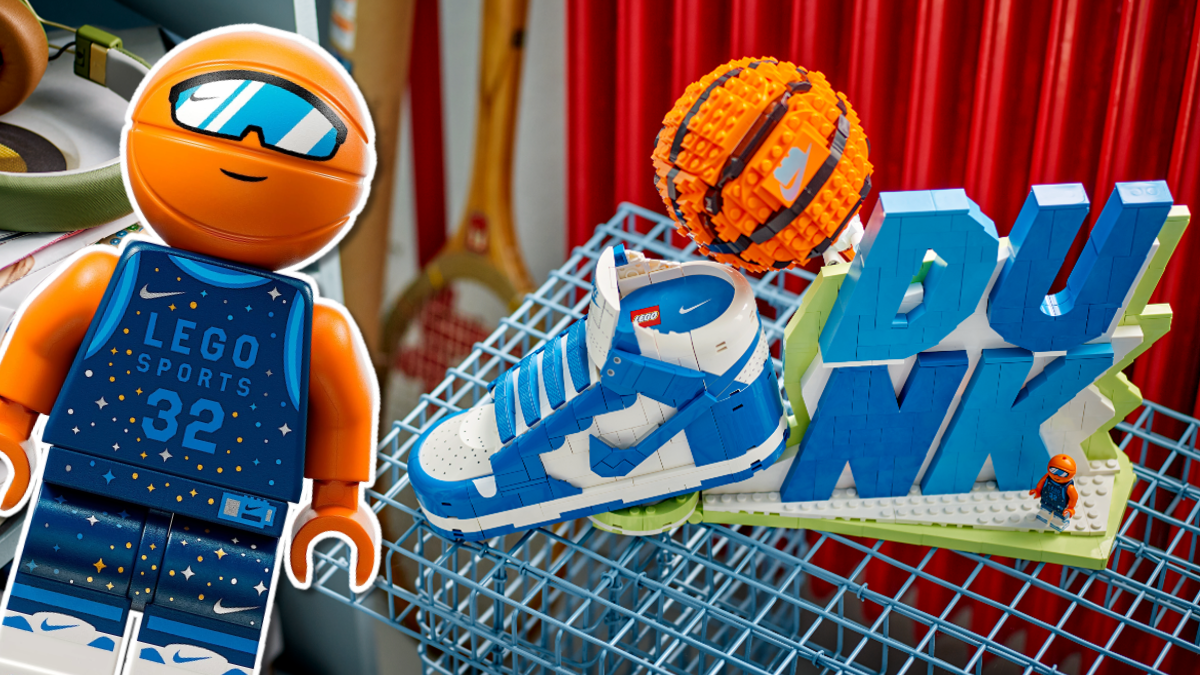 LEGO 43008 Nike Dunk plays history by the numbers