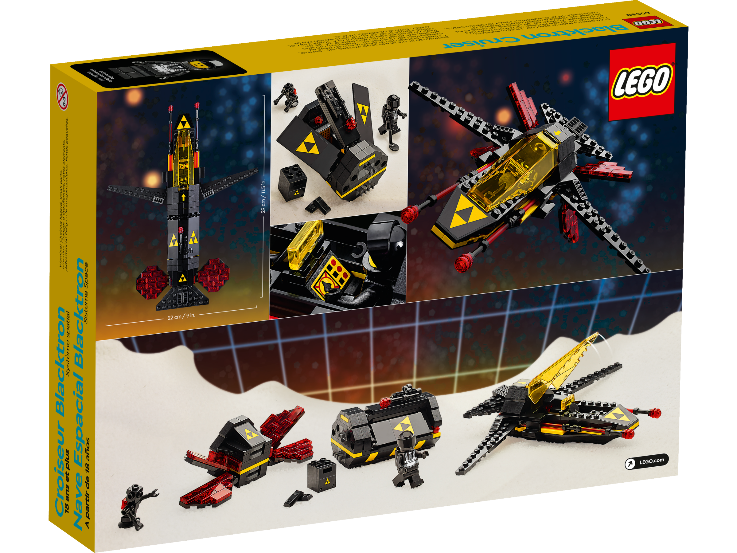 40580 Blacktron Cruiser 1