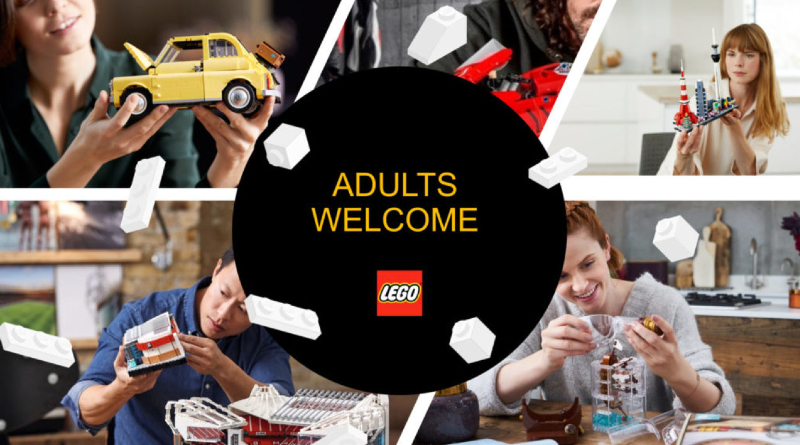 The LEGO Group launches 'Adults Welcome' section at LEGO.com