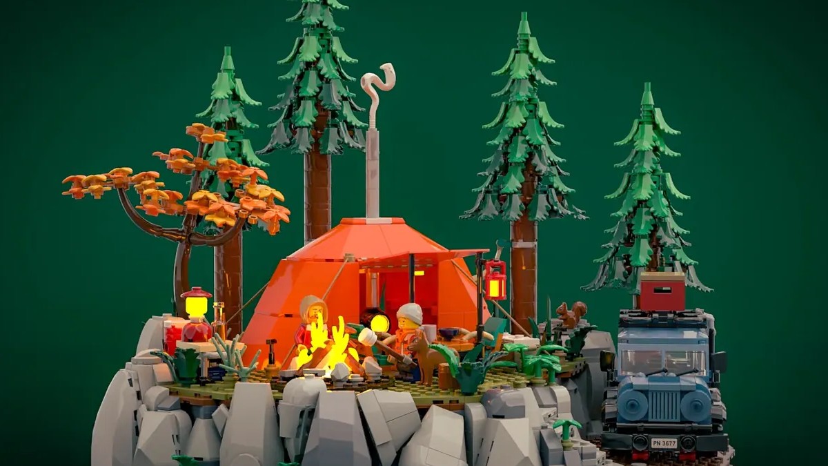 Camp out with project's one-month trip to 10K on LEGO Ideas
