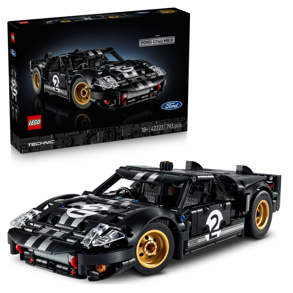 LEGO Technic 42223 1966 Ford GT40 MKII 3 1024x1024