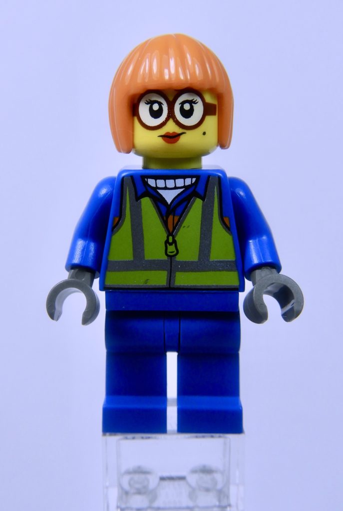 LEGO CITY 60292 Town Center Minifigure Shirley Keeper Front