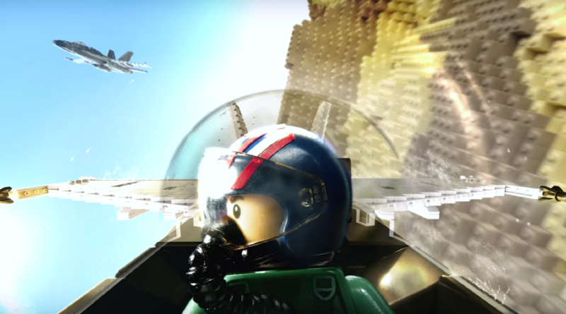 Tom Cruise reacts to LEGO Top Gun: Maverick trailer