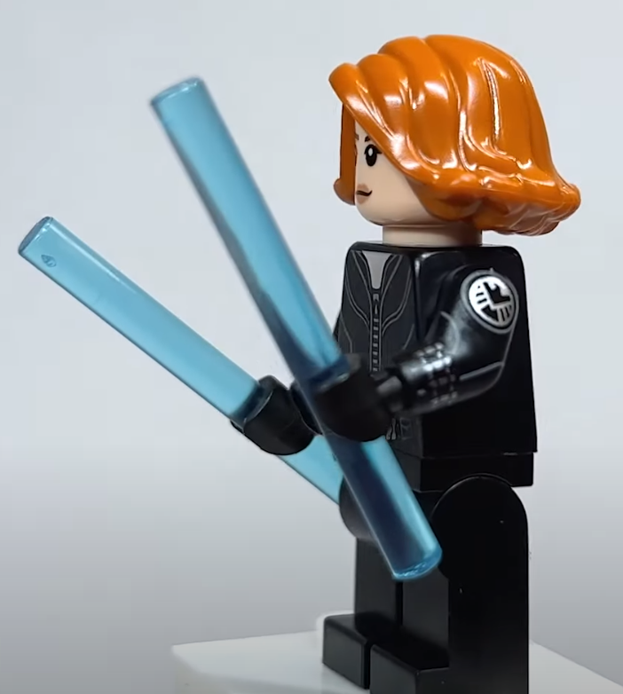 LEGO Marvel 76248 The Avengers Quinjet black widow first look