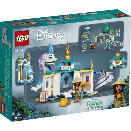 LEGO 43184 Raya and Sisu Dragon box back
