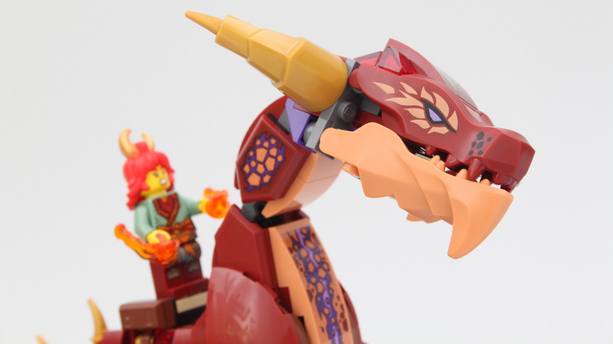 LEGO NINJAGO 71793 Heatwave Transforming Lava Dragon review