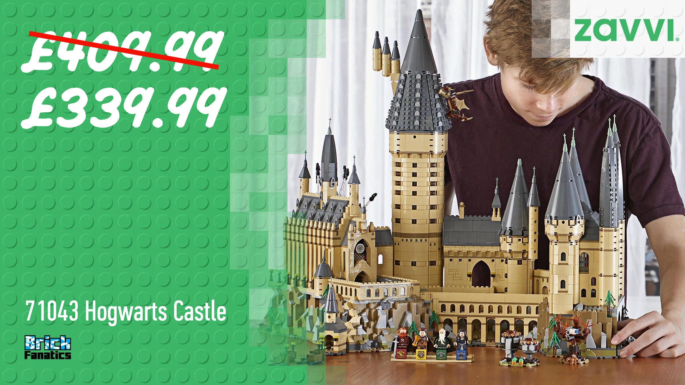 Magical saving on biggest LEGO Harry Potter Hogwarts Castle ever