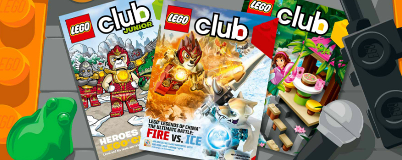 Download latest LEGO Club Mags