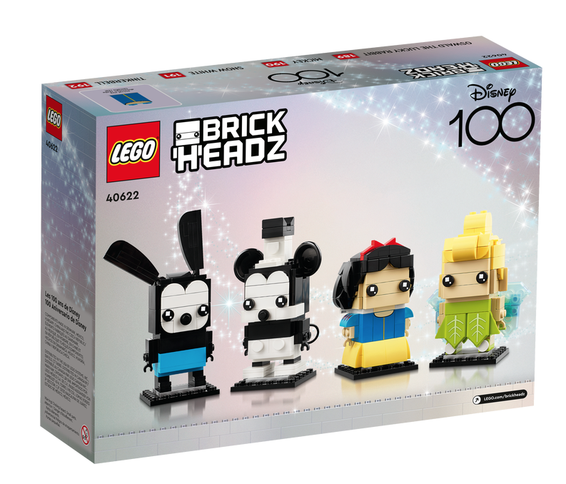 40622 Disney 100th Celebration BrickHeadz box back
