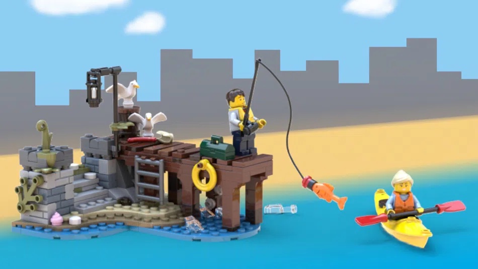 LEGO Ideas Down by the Docks