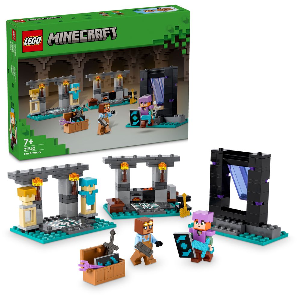 LEGO Minecraft 21252 The Armory 1