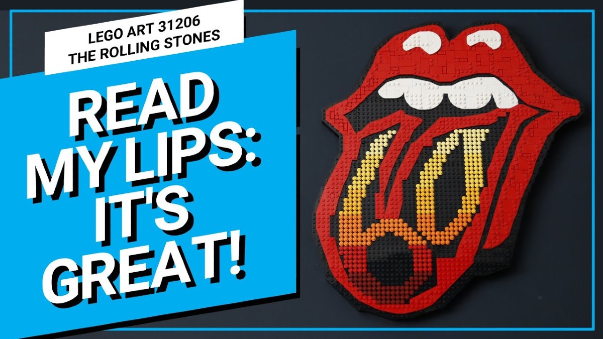 Video review: LEGO Art 31206 The Rolling Stones