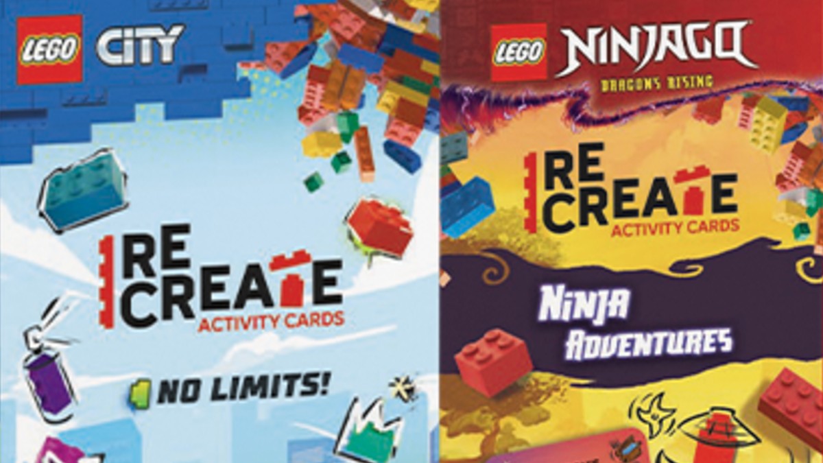Six new LEGO ReBuild activity cards welcome NINJAGO and City