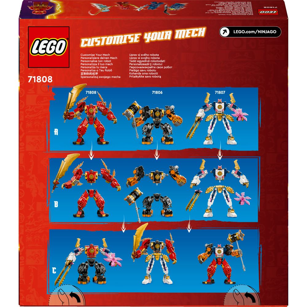 71808 Kais Elemental fire mech 3