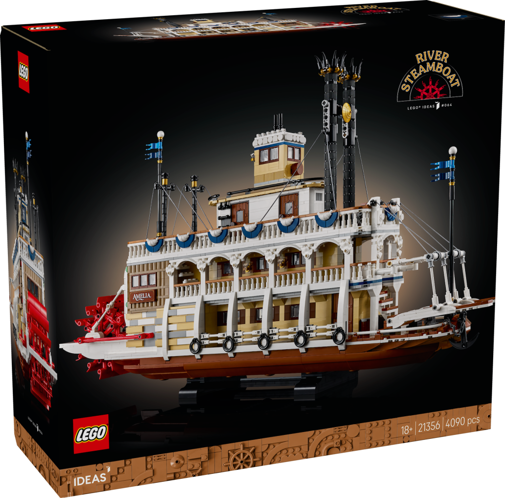 LEGO Ideas 21356 River Steamboat box 1 1024x1011
