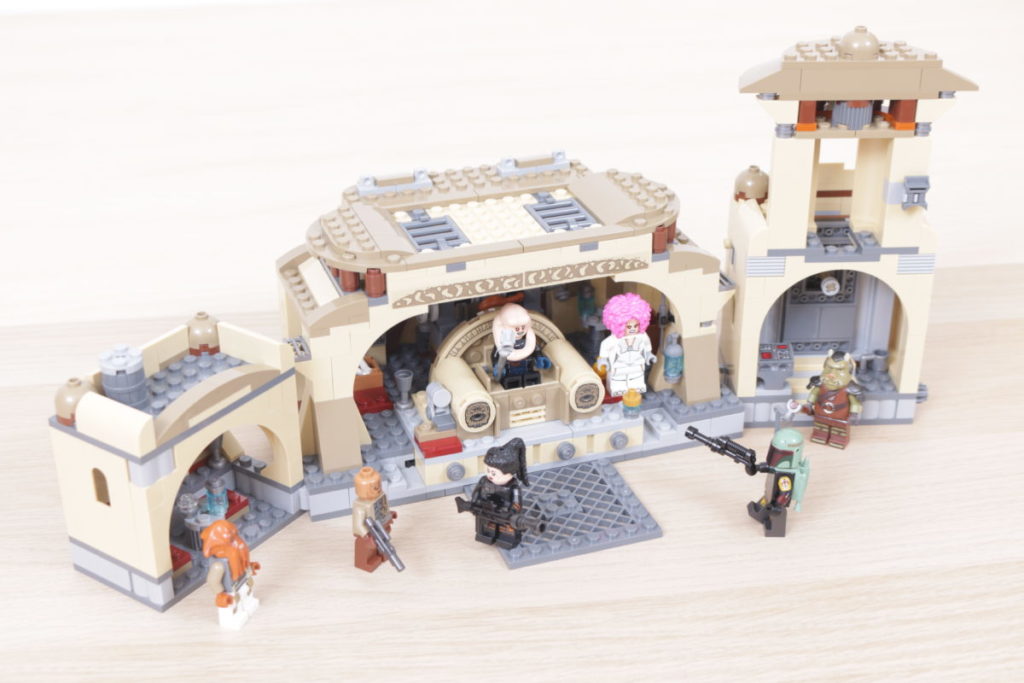 LEGO Star Wars 75326 Boba Fetts Throne Room review 1 1024x683