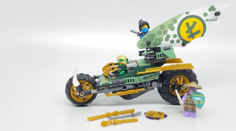 First look at LEGO NINJAGO 71745 Lloyd's Jungle Chopper Bike