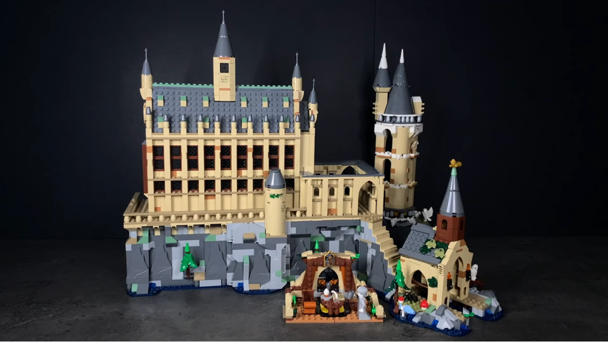 First look at all four LEGO Harry Potter 2024 Hogwarts sets combined