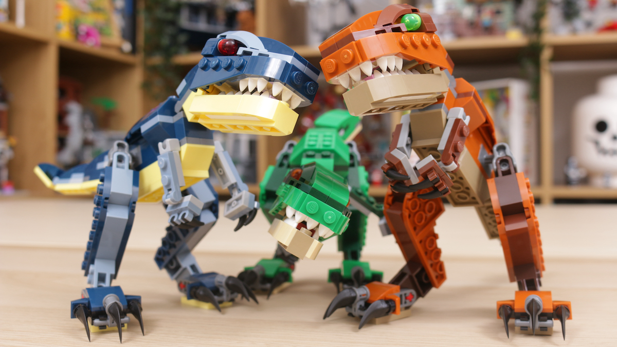 LEGO Creator 3-in-1 77940 Mighty Dinosaurs and 77941 Mighty Dinosaurs review