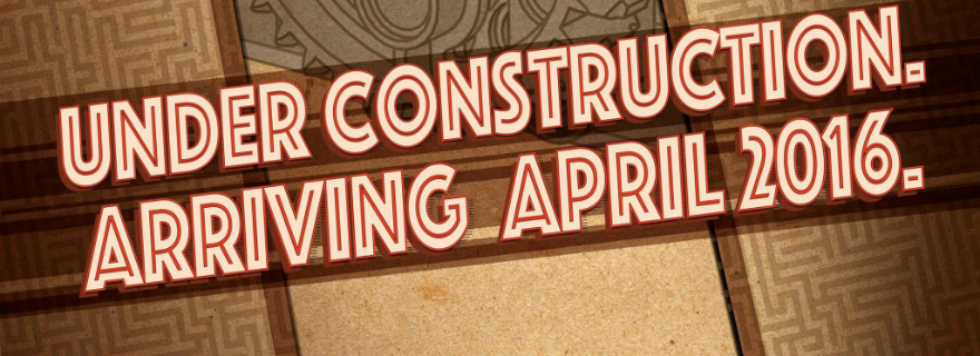LEGO Maze… under construction. Arriving April 2016!