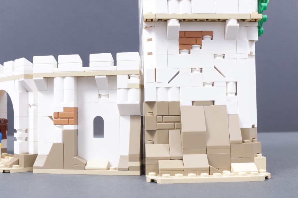 LEGO Harry Potter 76447 Hogwarts Castle Flying Lessons LEGO Imperial Fort conversion 9 1024x683