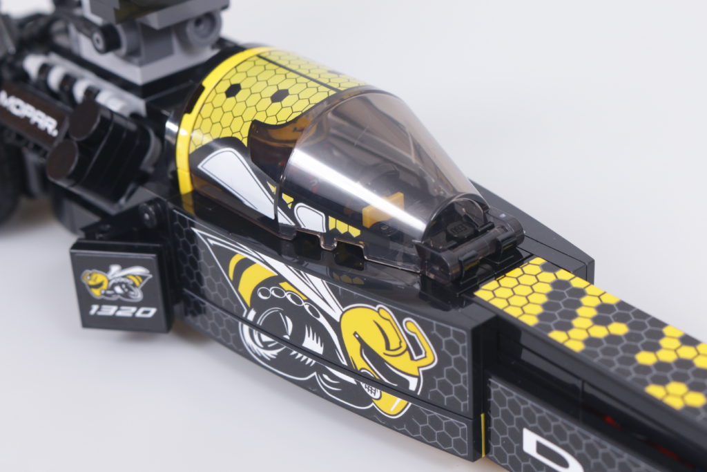 LEGO Speed Champions 76904 Mopar DodgeSRT Top Fuel Dragster and 1970 Dodge Challenger TA review 25