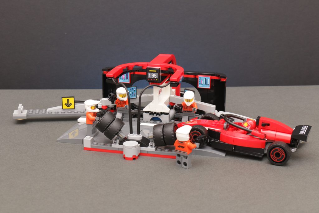 LEGO City 60443 F1 Pit Stop Pit Crew with Ferrari Car review 1 1024x683