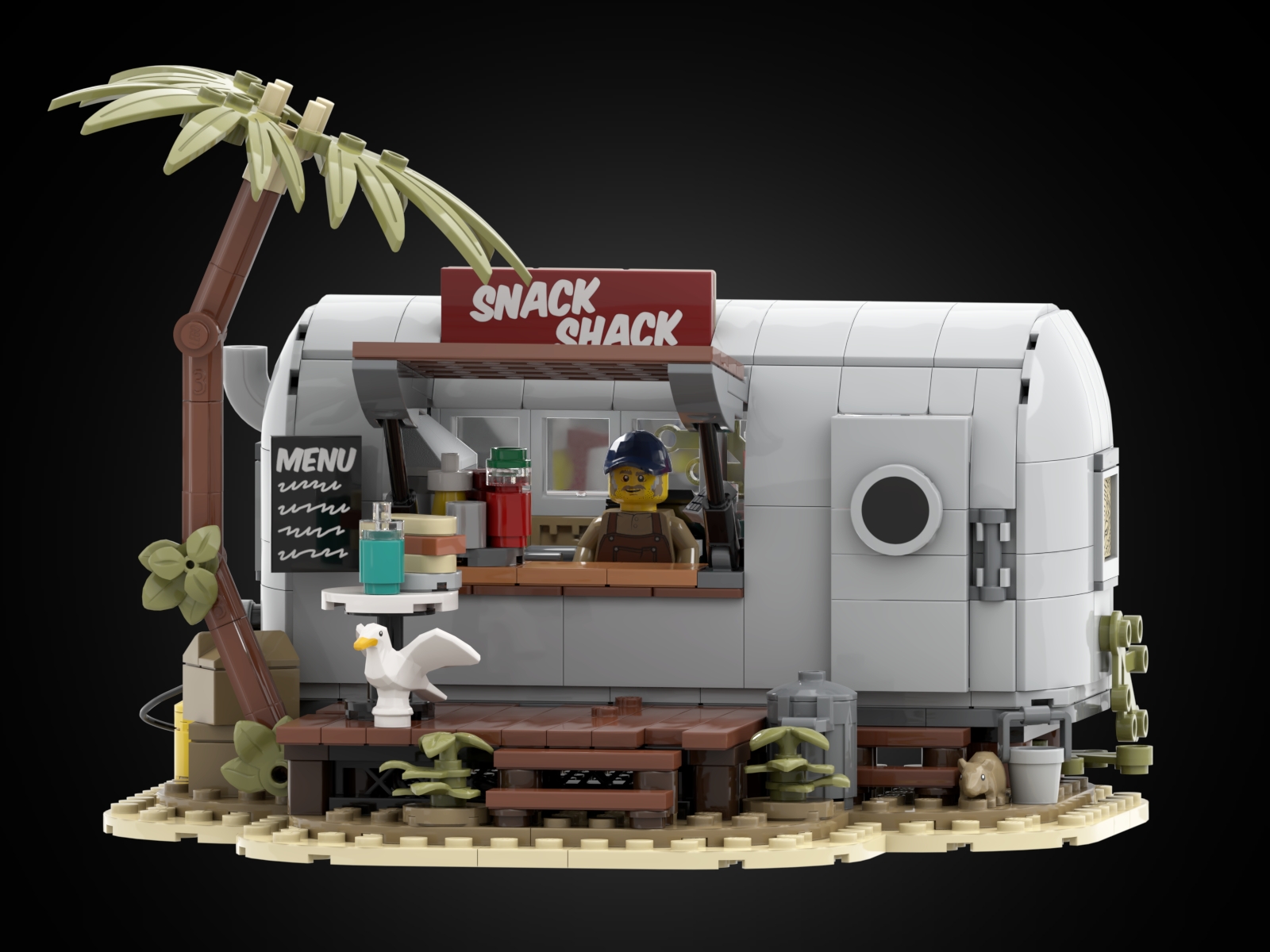 the snack shack bricklink 1
