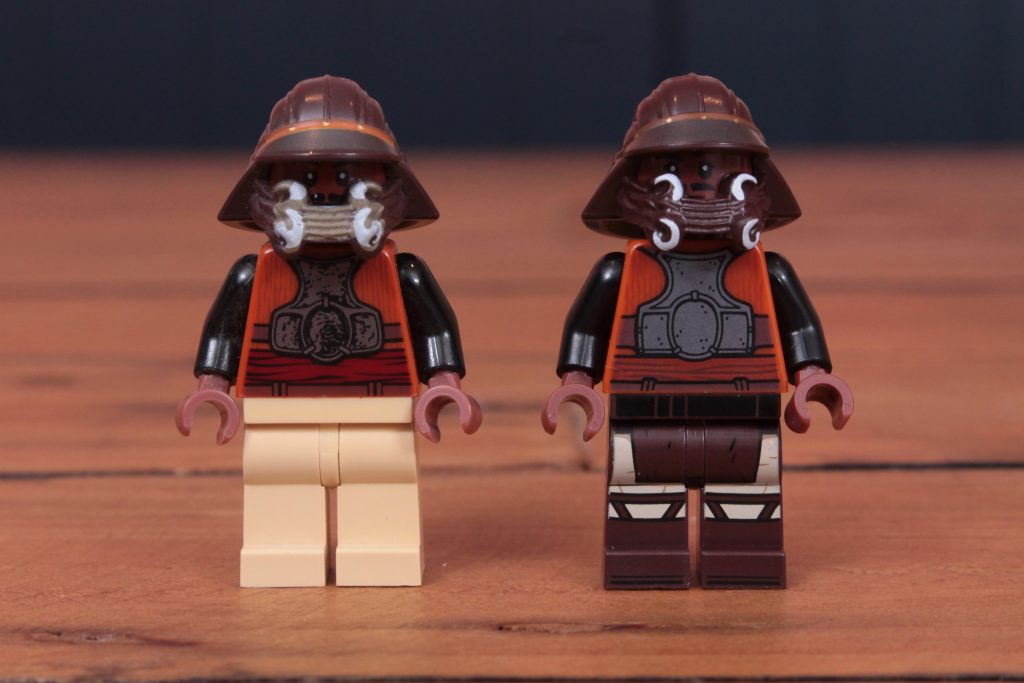 LEGO Star Wars 75396 Desert Skiff Sarlacc Pit minifigure comparison 12 1024x683