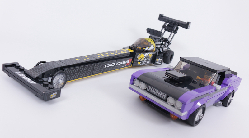 LEGO Speed Champions 76904 Mopar Dodge//SRT Top Fuel Dragster and 1970 Dodge Challenger T/A review