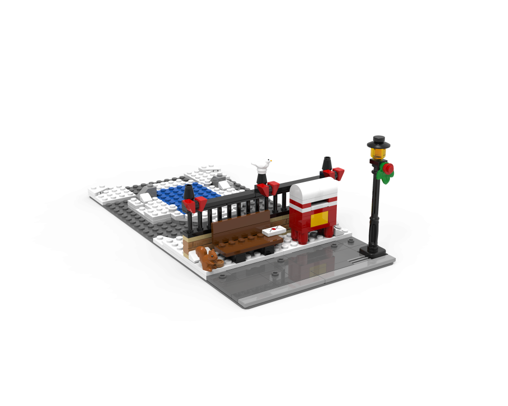 LEGO modular building add on Winter Scene Pick a Brick 1024x819