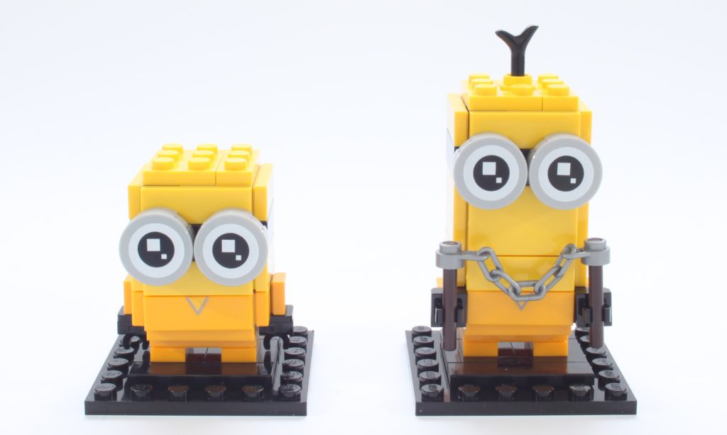 LEGO BrickHeadz Minions 40421 Belle Bottom Kevin and Bob 9