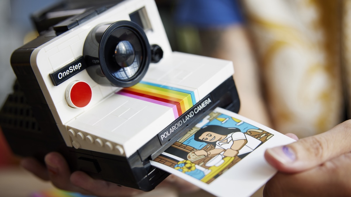 The tricky journey to including realistic photos in LEGO Ideas Polaroid Camera