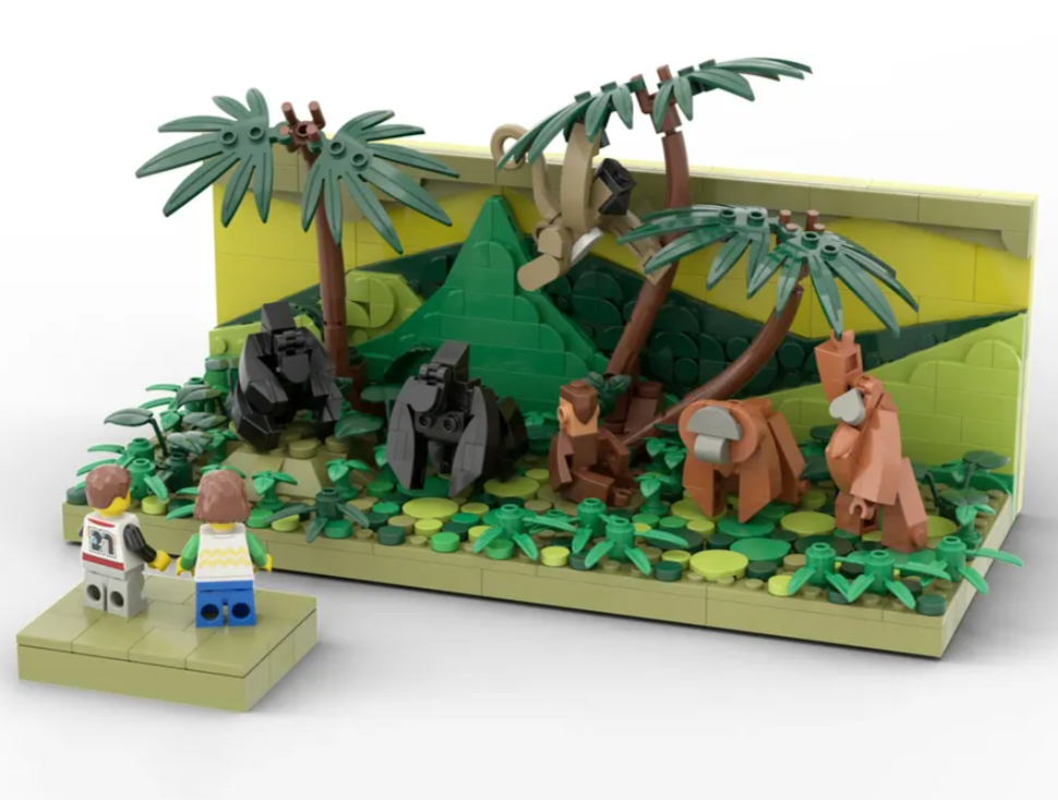 LEGO Ideas museum challenge world of primates