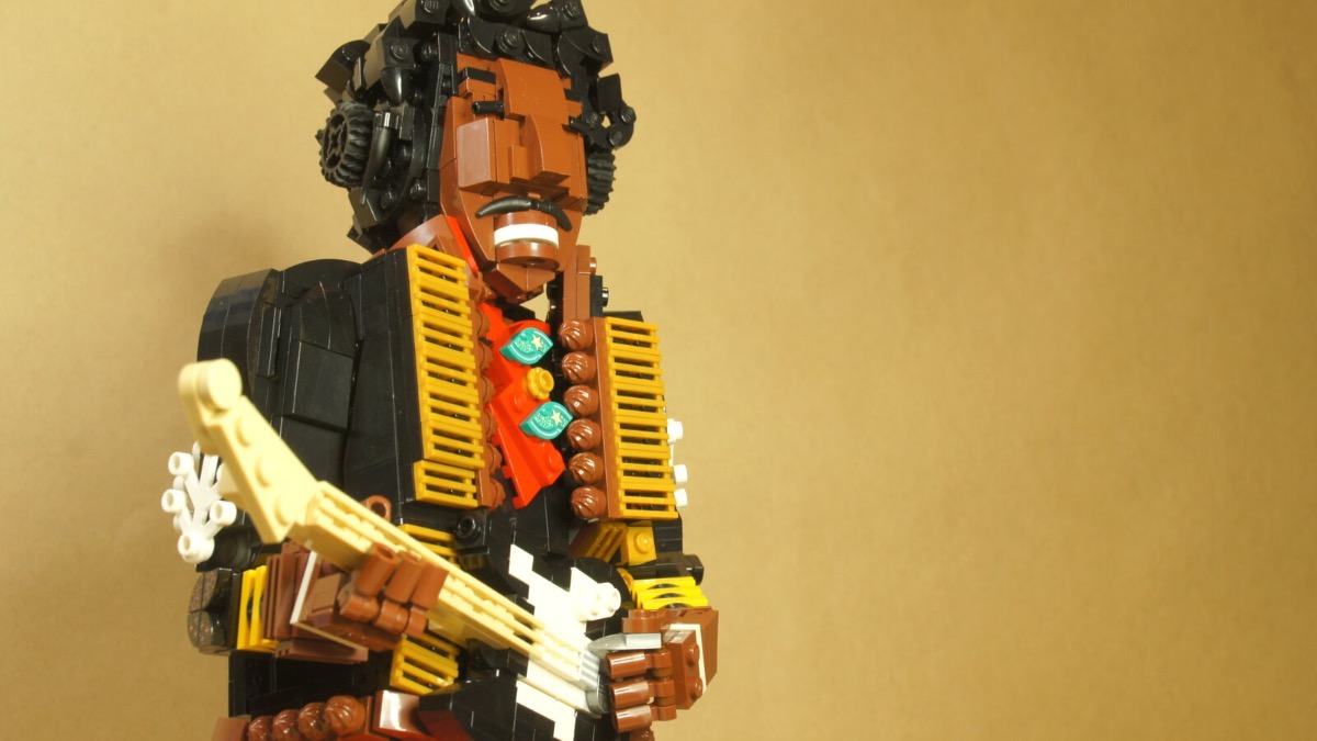 Brick Pic of the Day: Jimi Hendrix