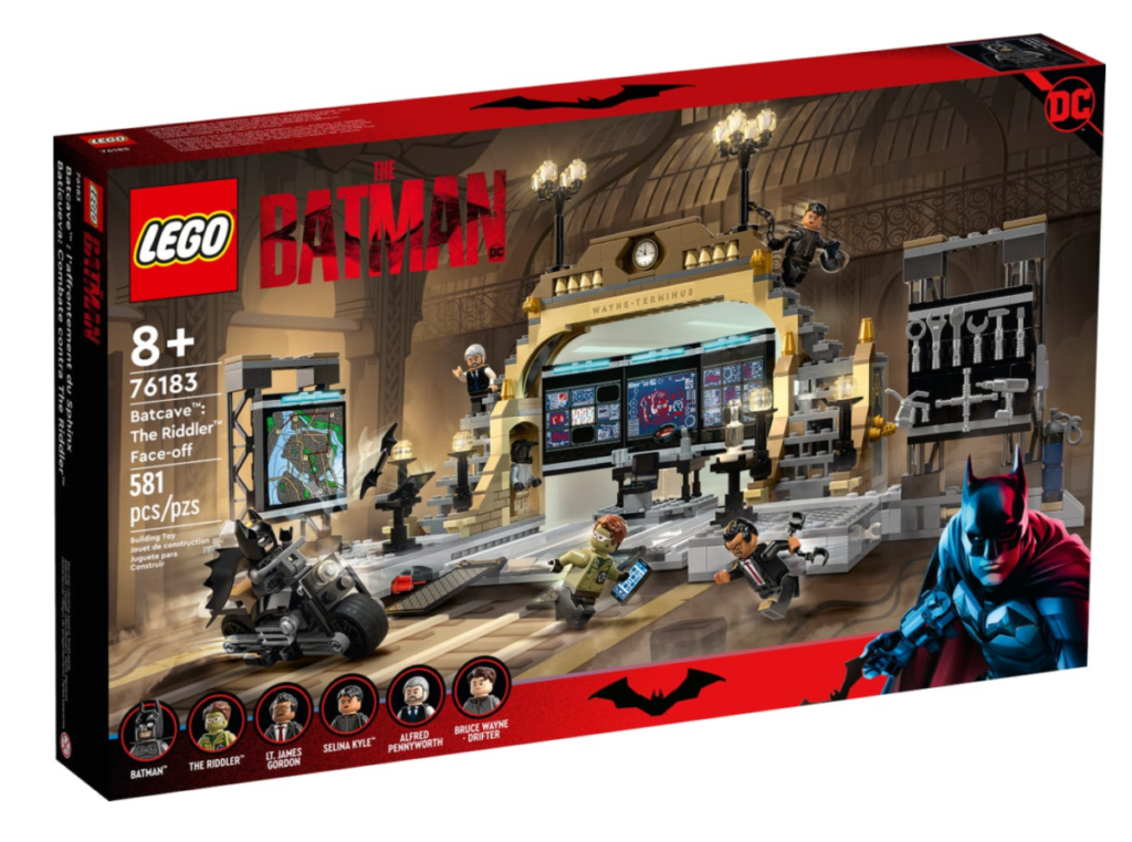 LEGO Batman 76183 Batcave The Riddler Face off box 1 1024x762
