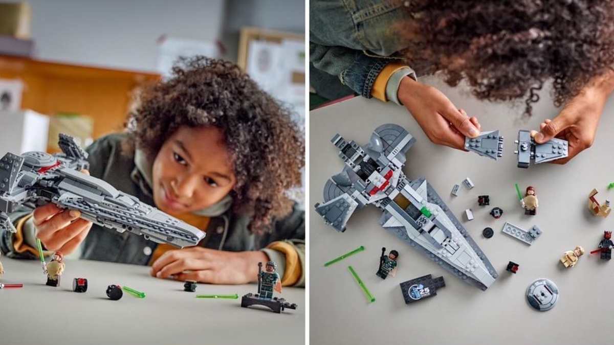 First look at LEGO Star Wars 25th anniversary set 75383 Sith Infiltrator