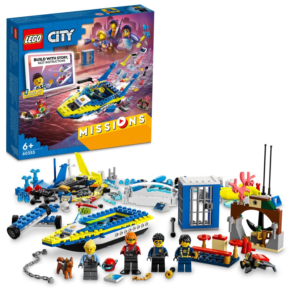 60355 WATER POLICE DETECTIVE MISSIONS