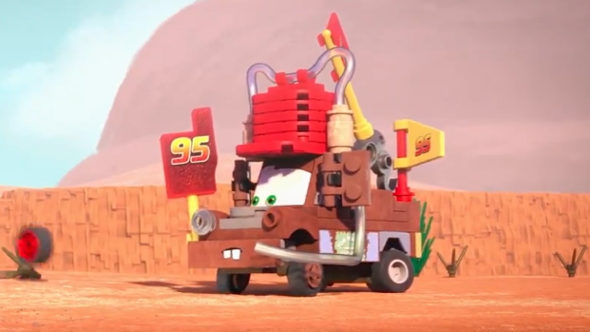 LEGO Pixar BrickToons Cars clip revealed 