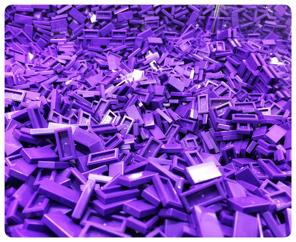 Brick Pic of the Day: Purple Day