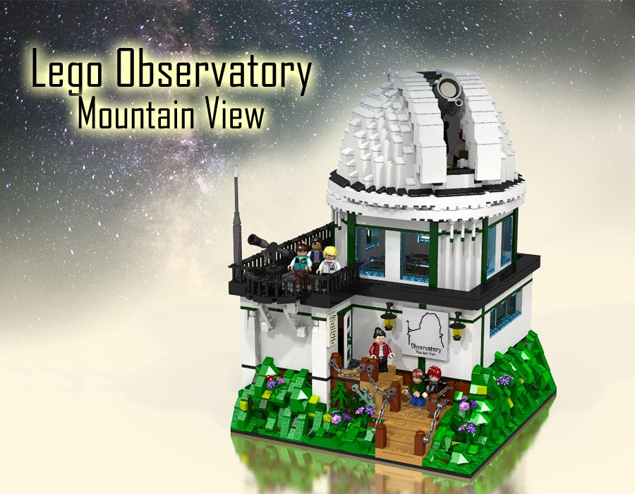 BrickLink Designer Program LEGO Observatory Mountain View