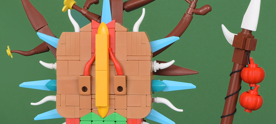 Brick Pic of the Day: Tiki Shaman