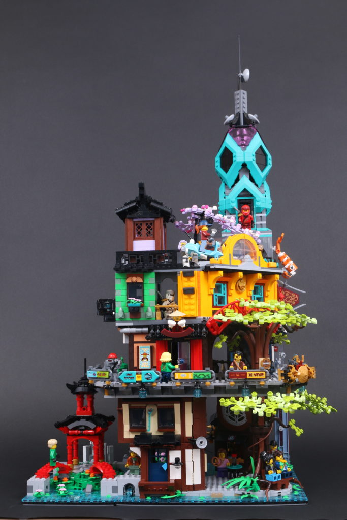 LEGO NINJAGO 71741 NINJAGO City Gardens review 12