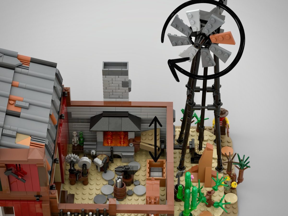 LEGO BrickLink Series 9 Wild West Blacksmith 8 1200x900