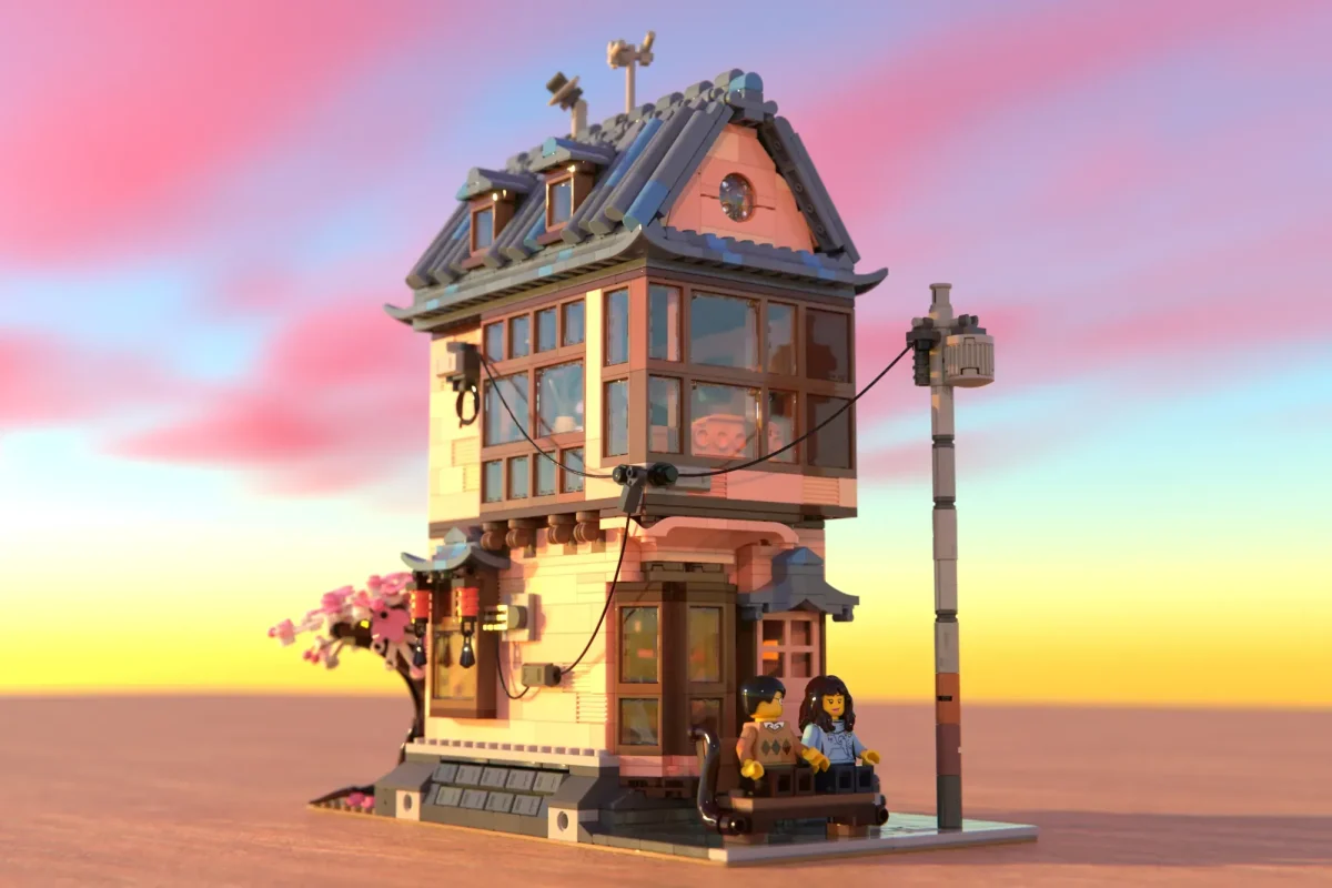 LEGO Ideas Tekeshi Townhouse 1200x800