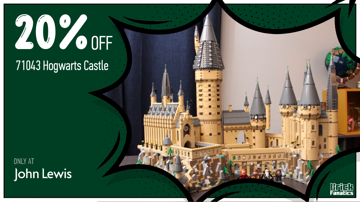 John Lewis slashes price of LEGO Harry Potter 71043 Hogwarts Castle