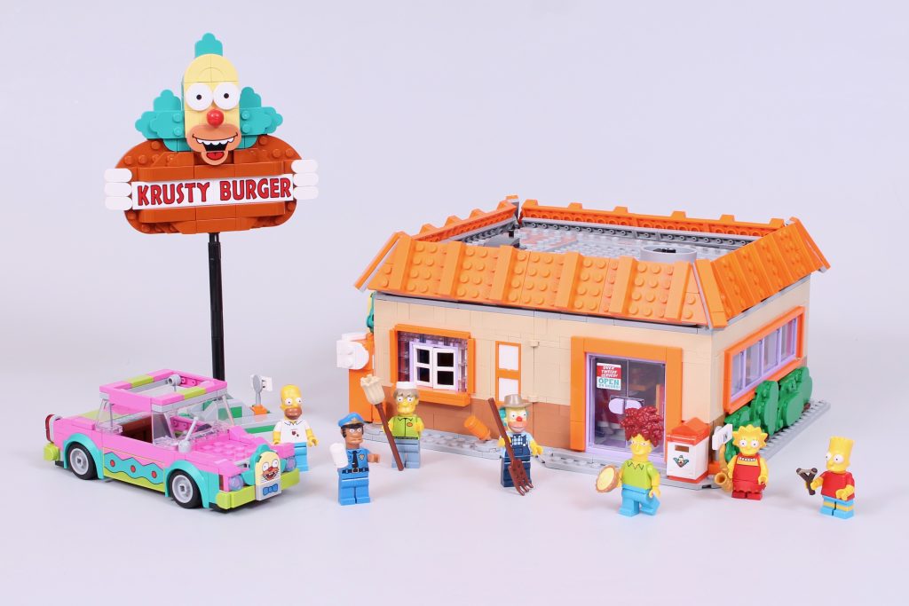 LEGO Icons 10352 The Simpsons Krusty Burger review 1 1024x683